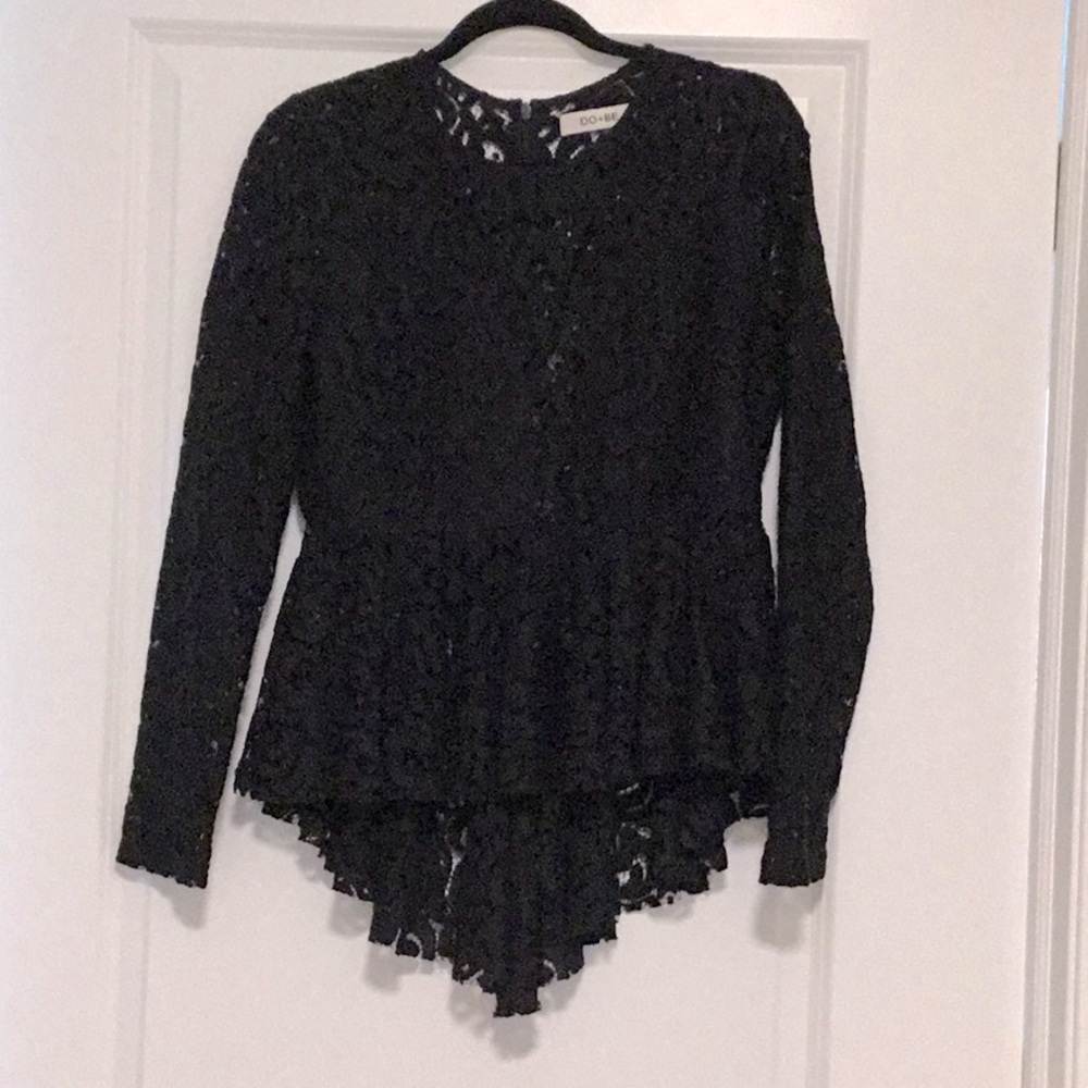 Lace Do+Be blouse.